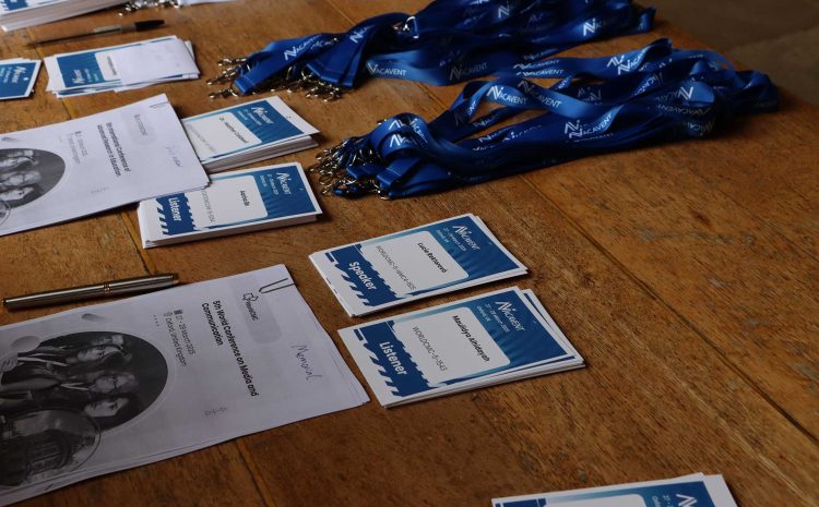 media conference